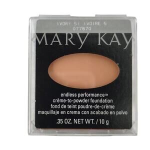 Mary Kay Ivory 5 Color Endless Performance Cream to Powder Foundation 0.35oz NEW